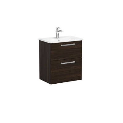 VitrA Root Flat Lavabo Dolabı, 2 Çekmeceli, Dar, 60 cm - VİTRA