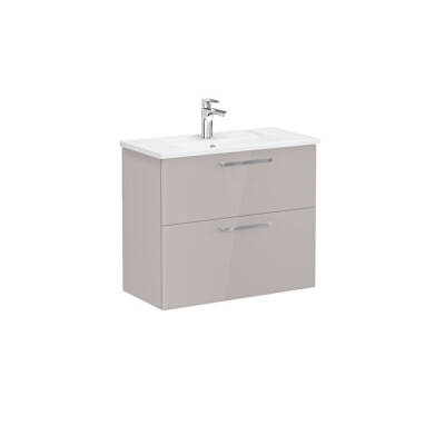 VitrA Root Flat Lavabo Dolabı, 2 Çekmeceli, Dar, 80 cm - VİTRA