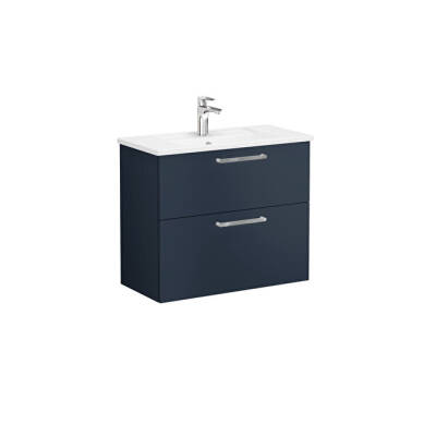 VitrA Root Flat Lavabo Dolabı, 2 Çekmeceli, Dar, 80 cm - VİTRA