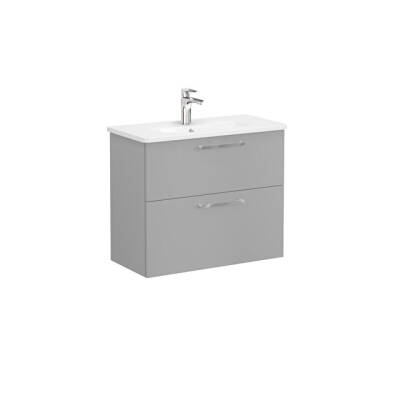 VitrA Root Flat Lavabo Dolabı, 2 Çekmeceli, Dar, 80 cm - VİTRA