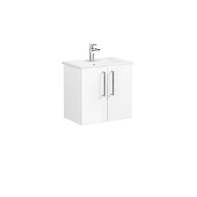 VitrA Root Flat Lavabo Dolabı, Kapaklı, 60 cm, Dar - VİTRA