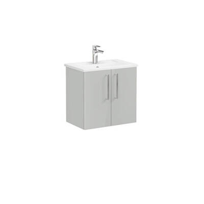 VitrA Root Flat Lavabo Dolabı, Kapaklı, 60 cm, Dar - VİTRA