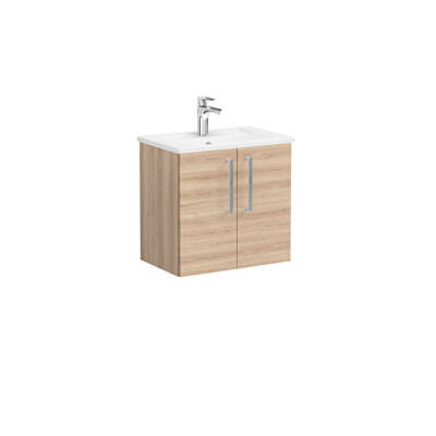 VitrA Root Flat Lavabo Dolabı, Kapaklı, 60 cm, Dar - VİTRA