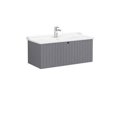 VitrA Root Groove, Lavabo Dolabı, 100 cm, 1 Çekmeceli - VİTRA