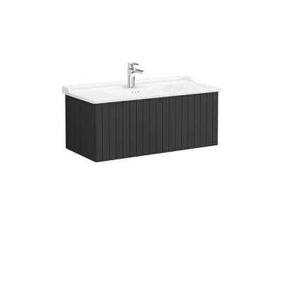 VitrA Root Groove, Lavabo Dolabı, 100 cm, 1 Çekmeceli - VİTRA