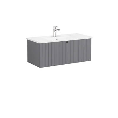 VitrA Root Groove, Lavabo Dolabı, 100 cm, 1 Çekmeceli - VİTRA