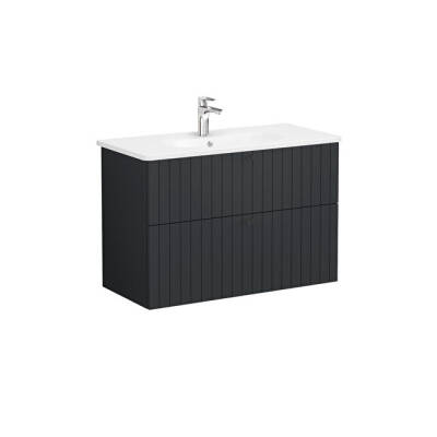 VitrA Root Groove, Lavabo Dolabı, 100 cm, 2 Çekmeceli - VİTRA