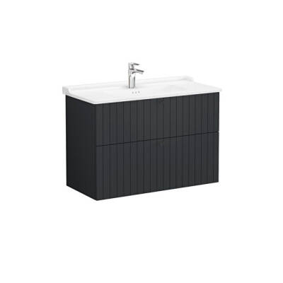 VitrA Root Groove, Lavabo Dolabı, 100 cm, 2 Çekmeceli - VİTRA