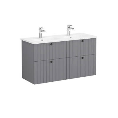 VitrA Root Groove, Lavabo Dolabı, 120 cm, 4 Çekmeceli - VİTRA
