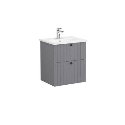 VitrA Root Groove, Lavabo Dolabı, 60 cm, 2 Çekmeceli - VİTRA