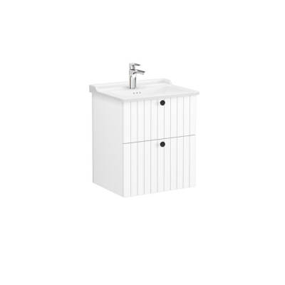 VitrA Root Groove, Lavabo Dolabı, 60 cm, 2 Çekmeceli - VİTRA