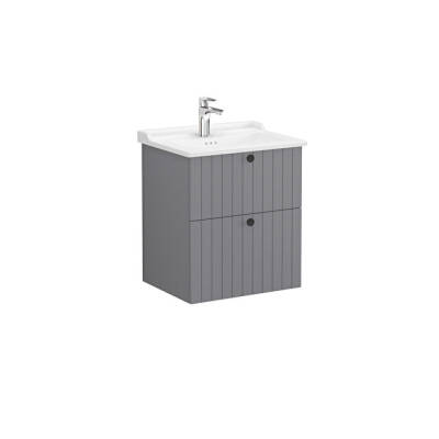VitrA Root Groove, Lavabo Dolabı, 60 cm, 2 Çekmeceli - VİTRA