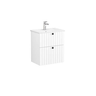 VitrA Root Groove, Lavabo Dolabı, 60 cm, 2 Çekmeceli - VİTRA