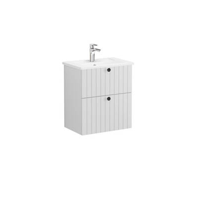 VitrA Root Groove, Lavabo Dolabı, 60 cm, 2 Çekmeceli - VİTRA