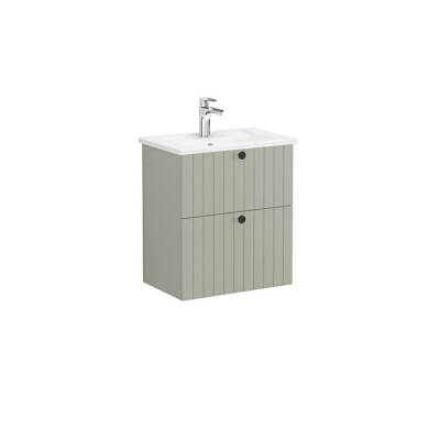 VitrA Root Groove, Lavabo Dolabı, 60 cm, 2 Çekmeceli - VİTRA