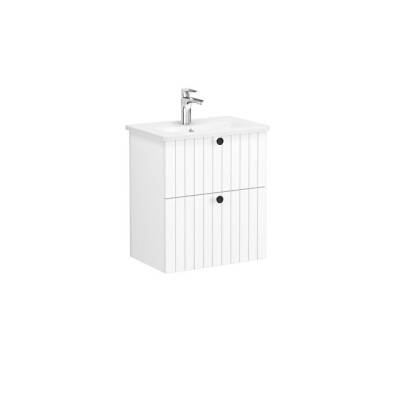 VitrA Root Groove, Lavabo Dolabı, 60 cm, 2 Çekmeceli - VİTRA