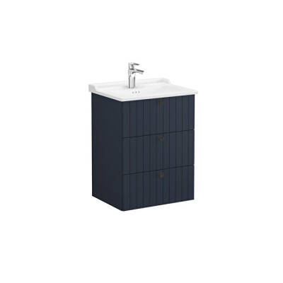 VitrA Root Groove, Lavabo Dolabı, 60 cm, 3 Çekmeceli - VİTRA