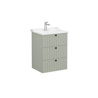 VitrA Root Groove, Lavabo Dolabı, 60 cm, 3 Çekmeceli - VİTRA