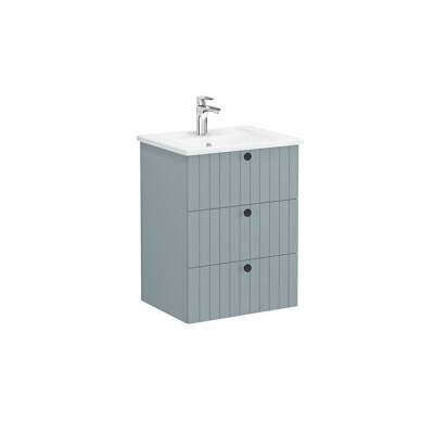 VitrA Root Groove, Lavabo Dolabı, 60 cm, 3 Çekmeceli - VİTRA