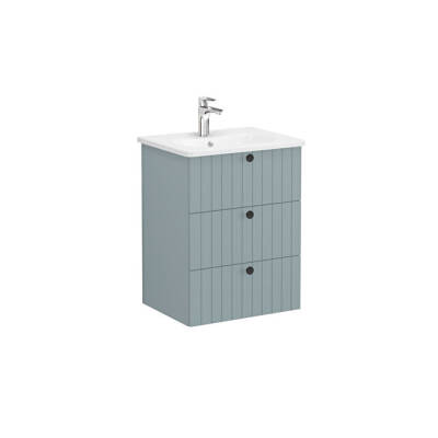 VitrA Root Groove, Lavabo Dolabı, 60 cm, 3 Çekmeceli - VİTRA