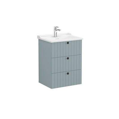 VitrA Root Groove, Lavabo Dolabı, 60 cm, 3 Çekmeceli - VİTRA