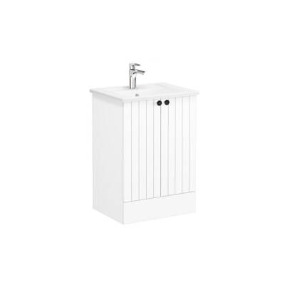 VitrA Root Groove, Lavabo Dolabı, 60 cm, Kapaklı/Yerden - VİTRA