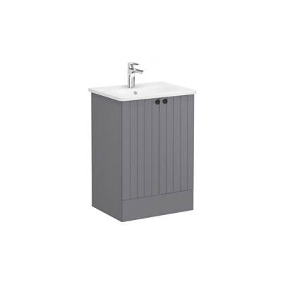 VitrA Root Groove, Lavabo Dolabı, 60 cm, Kapaklı/Yerden - VİTRA