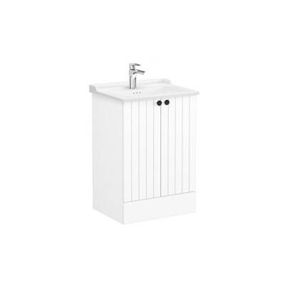VitrA Root Groove, Lavabo Dolabı, 60 cm, Kapaklı/Yerden - VİTRA