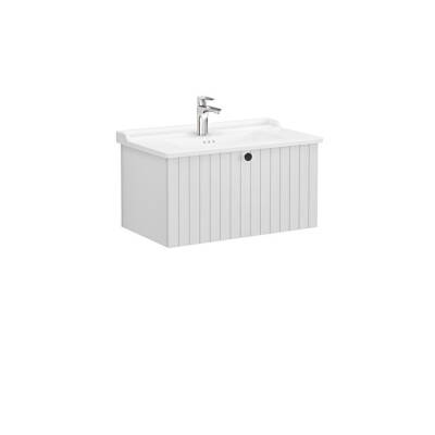 VitrA Root Groove, Lavabo Dolabı, 80 cm, 1 Çekmeceli - VİTRA