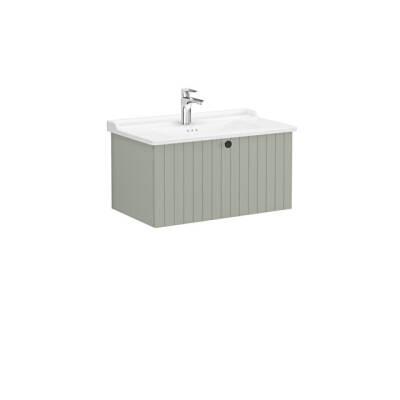 VitrA Root Groove, Lavabo Dolabı, 80 cm, 1 Çekmeceli - VİTRA