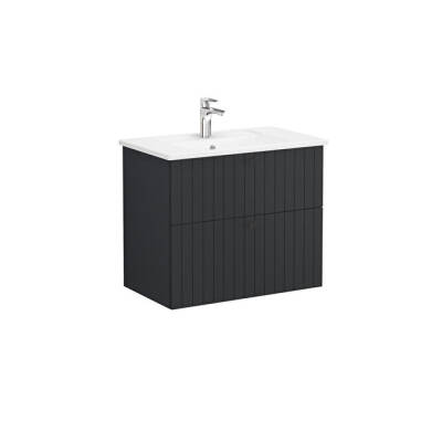 VitrA Root Groove, Lavabo Dolabı, 80 cm, 2 Çekmeceli - VİTRA