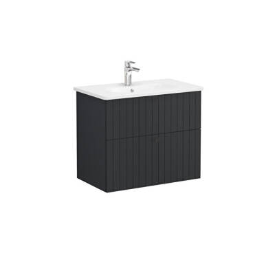 VitrA Root Groove, Lavabo Dolabı, 80 cm, 2 Çekmeceli - VİTRA