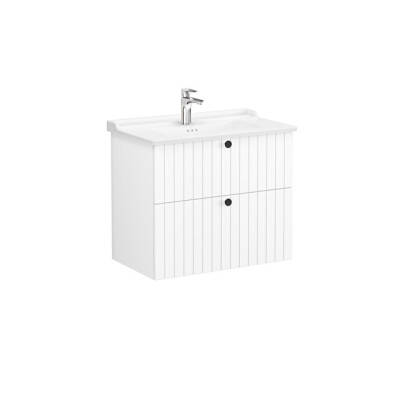 VitrA Root Groove, Lavabo Dolabı, 80 cm, 2 Çekmeceli - VİTRA