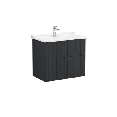 VitrA Root Groove, Lavabo Dolabı, 80 cm, 2 Çekmeceli - VİTRA