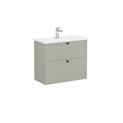 VitrA Root Groove, Lavabo Dolabı, 80 cm, 2 Çekmeceli - VİTRA