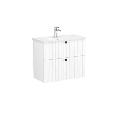 VitrA Root Groove, Lavabo Dolabı, 80 cm, 2 Çekmeceli - VİTRA