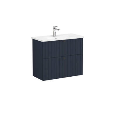 VitrA Root Groove, Lavabo Dolabı, 80 cm, 2 Çekmeceli - VİTRA