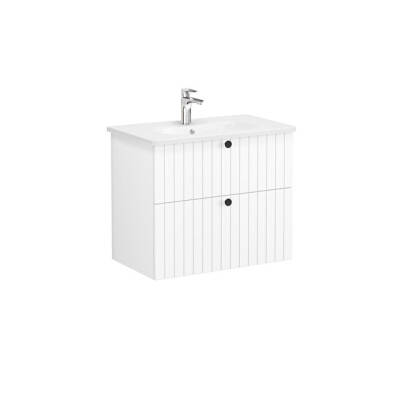 VitrA Root Groove, Lavabo Dolabı, 80 cm, 2 Çekmeceli - VİTRA