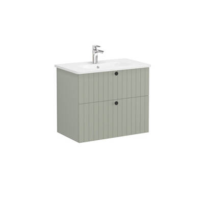 VitrA Root Groove, Lavabo Dolabı, 80 cm, 2 Çekmeceli - VİTRA