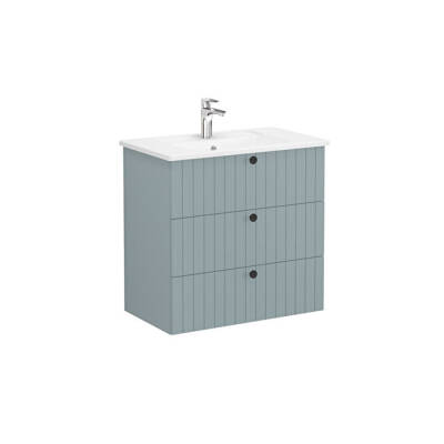 VitrA Root Groove, Lavabo Dolabı, 80 cm, 3 Çekmeceli - VİTRA