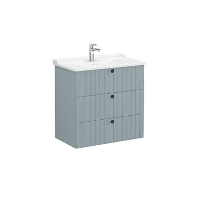 VitrA Root Groove, Lavabo Dolabı, 80 cm, 3 Çekmeceli - VİTRA