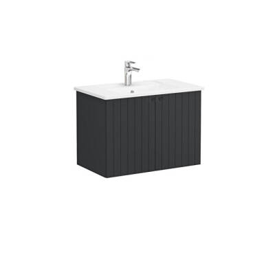 VitrA Root Groove, Lavabo Dolabı, 80 cm, Kapaklı - VİTRA