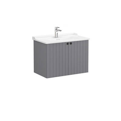 VitrA Root Groove, Lavabo Dolabı, 80 cm, Kapaklı - VİTRA