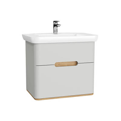 VitrA Sento 80 cm Çift Çekmeceli Lavabo Alt Dolabı - VİTRA