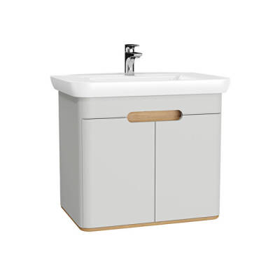 VitrA Sento 80 cm Kapaklı Lavabo Alt Dolabı - VİTRA