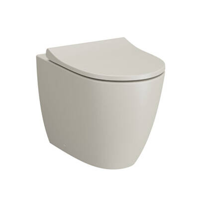VitrA Sento Rim-ex DTD Yerden Tek Klozet Mat Bej, 54 cm - VİTRA