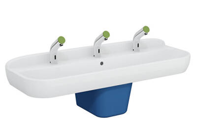 VitrA Sento Üçlü Çocuk Lavabo (tek kademeli), 125 cm - VİTRA