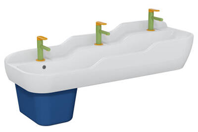 VitrA Sento Üçlü Çocuk Lavabo (üç kademeli), 125 cm - VİTRA