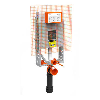 VitrA V12 Asma Klozetler için Gömme Rezervuar 12 cm 2.5/4 L - VİTRA