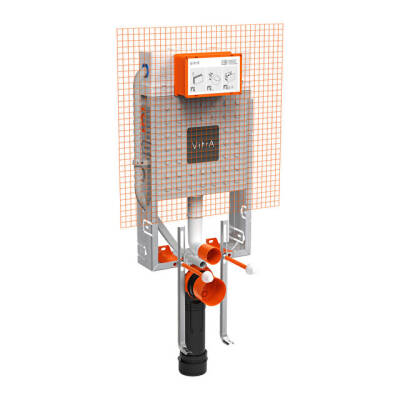 VitrA V12 Asma Klozetler için Gömme Rezervuar 12 cm 2.5/4 L - VİTRA